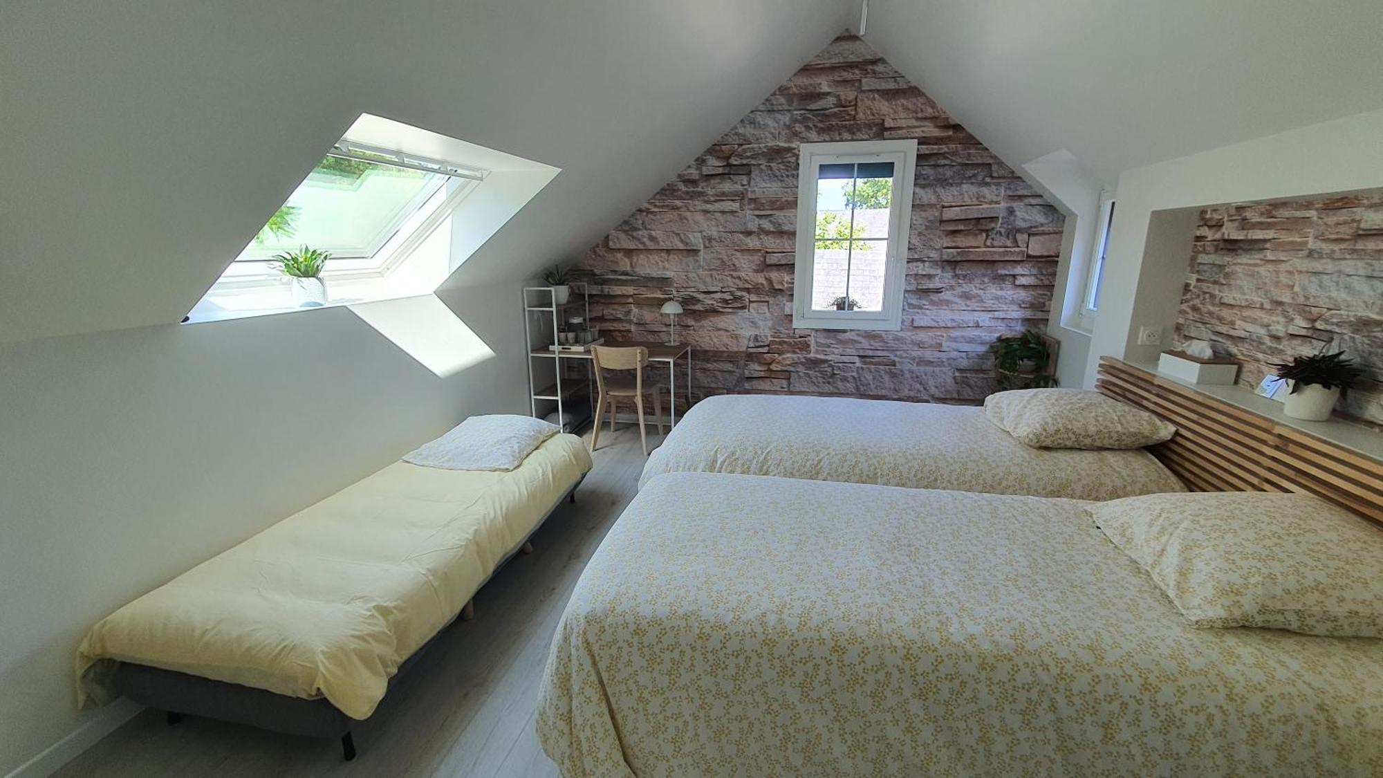 Au Fil De L'Eau Bed & Breakfast La Chapelle-Saint-Aubin Cameră foto